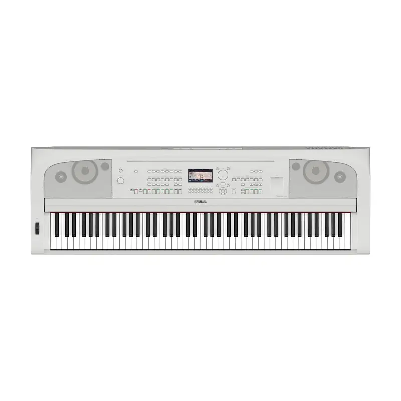 Yamaha Dgx670 88 Key Portable Digital Grand Piano - White 1