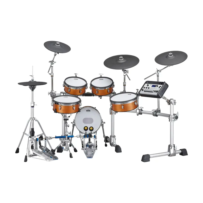 Yamaha Dtx10k-X Electronic Drum Set With Tcs Heads - Real Wood 1