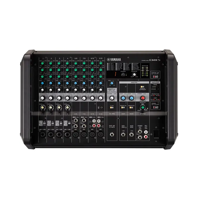 Yamaha Emx 5 12-Input Powered Mixer 1