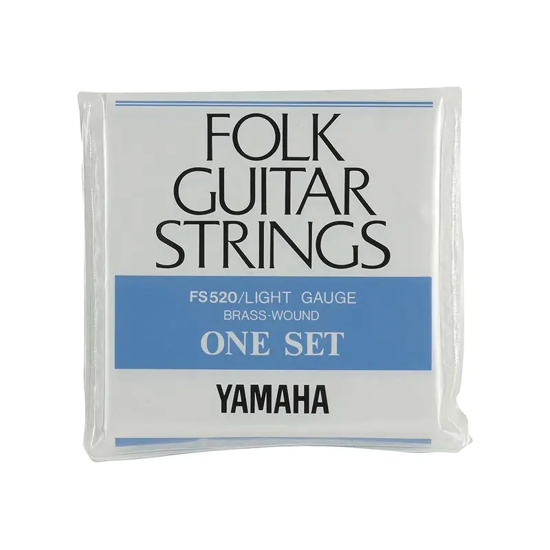 Yamaha Fs520 Steel Guitar Strings - Brass Wound (12-53 Gauge) 1