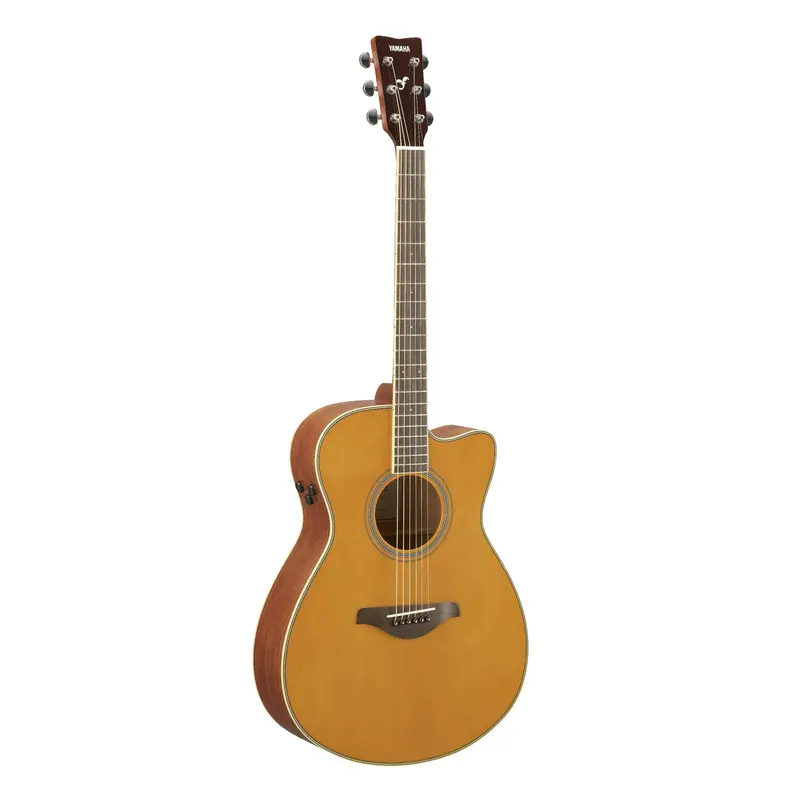 Yamaha Fsc-Ta Transacoustic Concert Cutaway Acoustic Electric Guitar 2