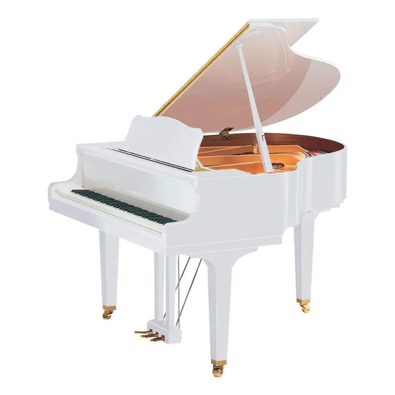 Yamaha Gb1k 5' Acoustic Grand Piano - Polished White 1