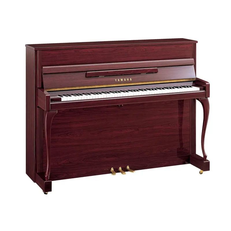 Yamaha Jx113cppm Upright Acoustic Piano - Polished Mahogany 1