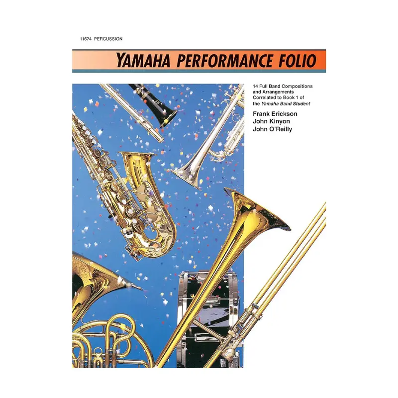 Yamaha Performance Folio: Percussion 1