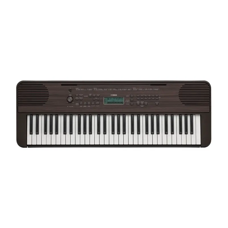 Yamaha Psr-E360 61-Key Portable Keyboard Walnut 1