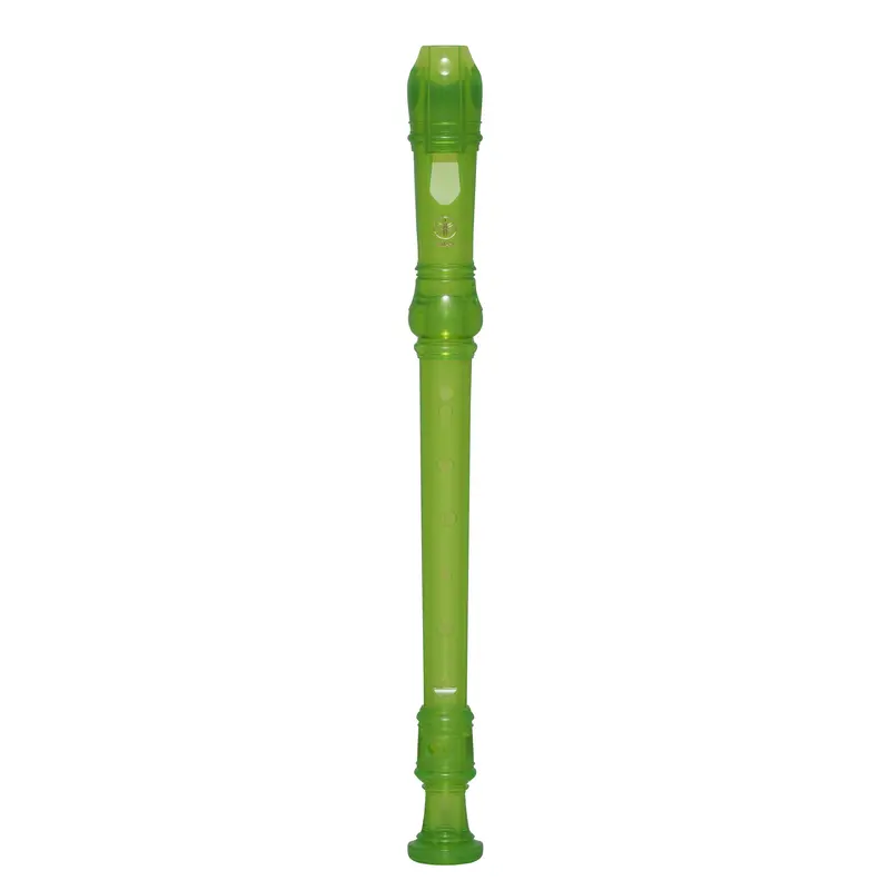 Yamaha Yrs-20Bg Soprano Translucent Recorder With Baroque Fingering Translucent Green 1