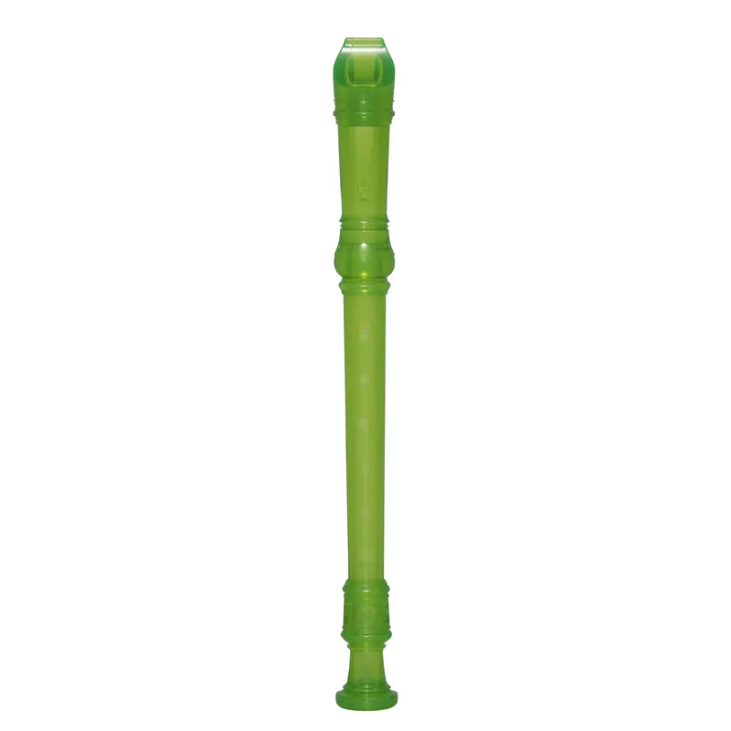 Yamaha Yrs-20Bg Soprano Translucent Recorder With Baroque Fingering Translucent Green 2