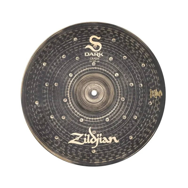Zildjian 16" S Dark Crash Cymbal - Dark Finish 1