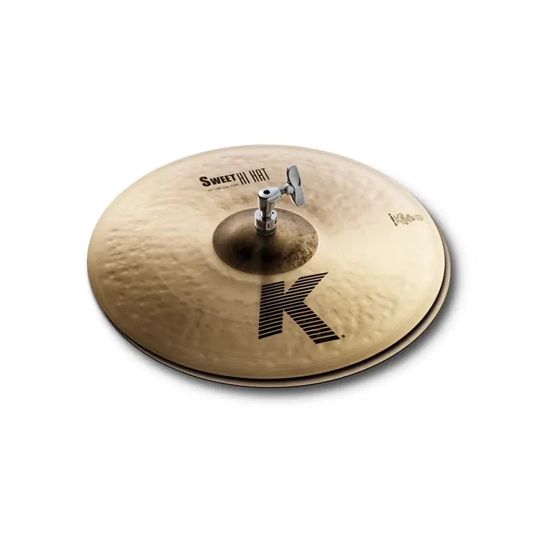 Zildjian K0723 15 Inch K Zildjian Sweet Hi-Hat Cymbals 1