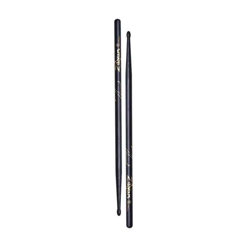 Zildjian Z5ab Hickory Series 5A Black Drumsticks 1