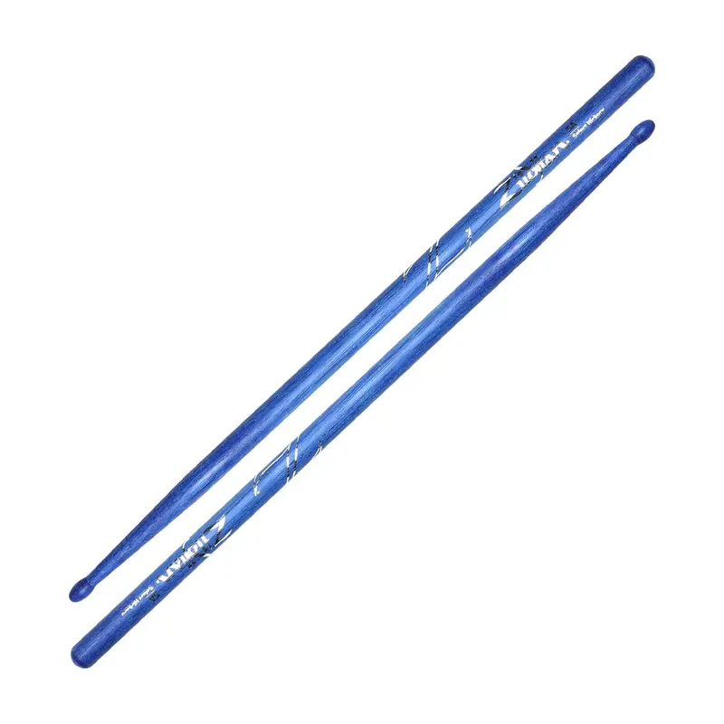 Zildjian Z5abu 5A Blue Dip Hickory Drumsticks 1