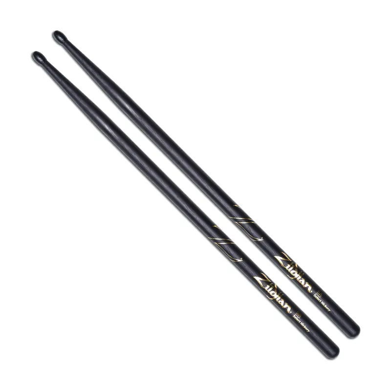 Zildjian Z5anb 5A Nylon Tip Black Drumsticks 1