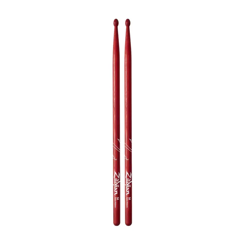 Zildjian Z5ar Hickory Series 5A Drumsticks - Red 1