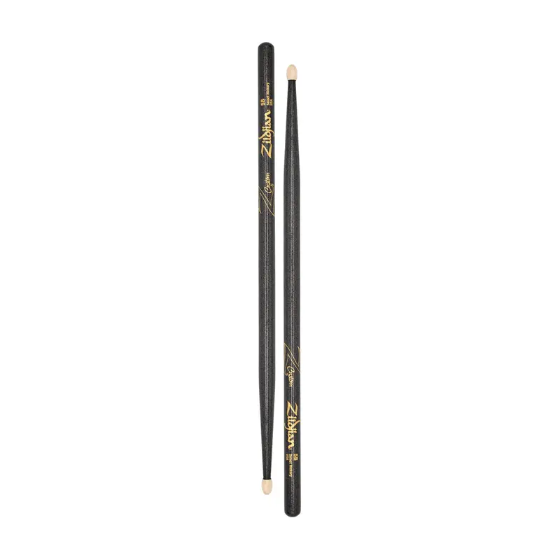 Zildjian Z5bcb-Zc Z Custom Limited-Edition Black Chroma Drumsticks - 5Bw 1