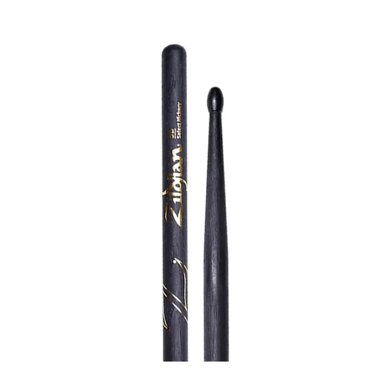 Zildjian Z5bnb Hickory Series 5B Nylon Tip Black Drumsticks 2