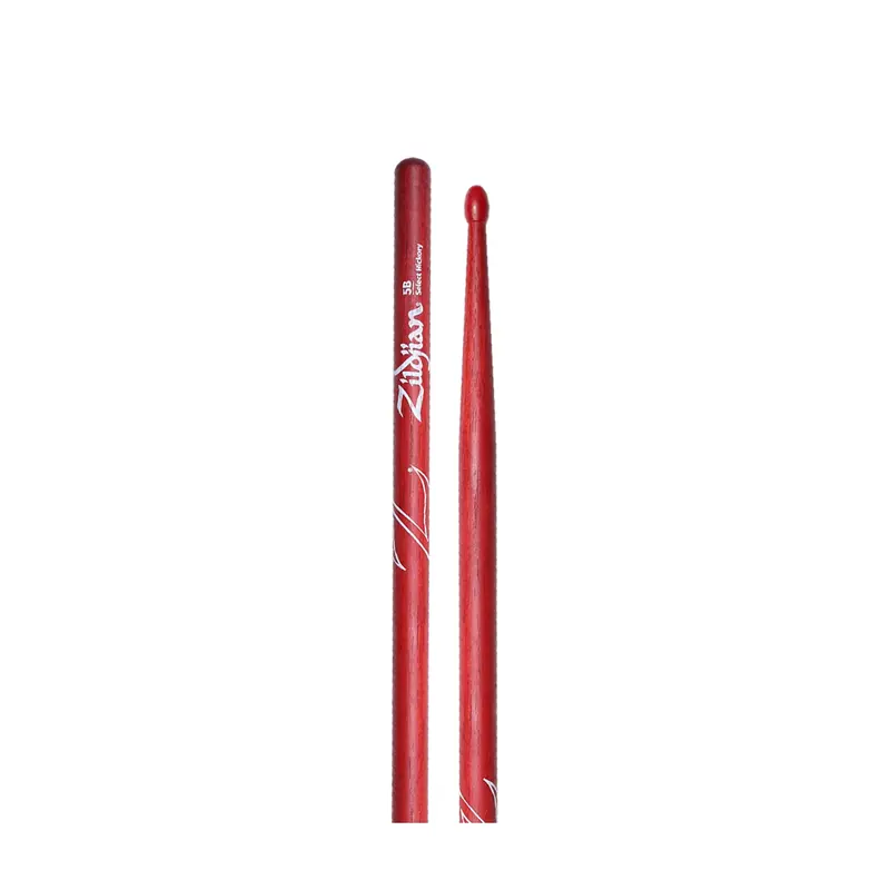 Zildjian Z5bnr 5B Nylon Tip Red Drumsticks 2