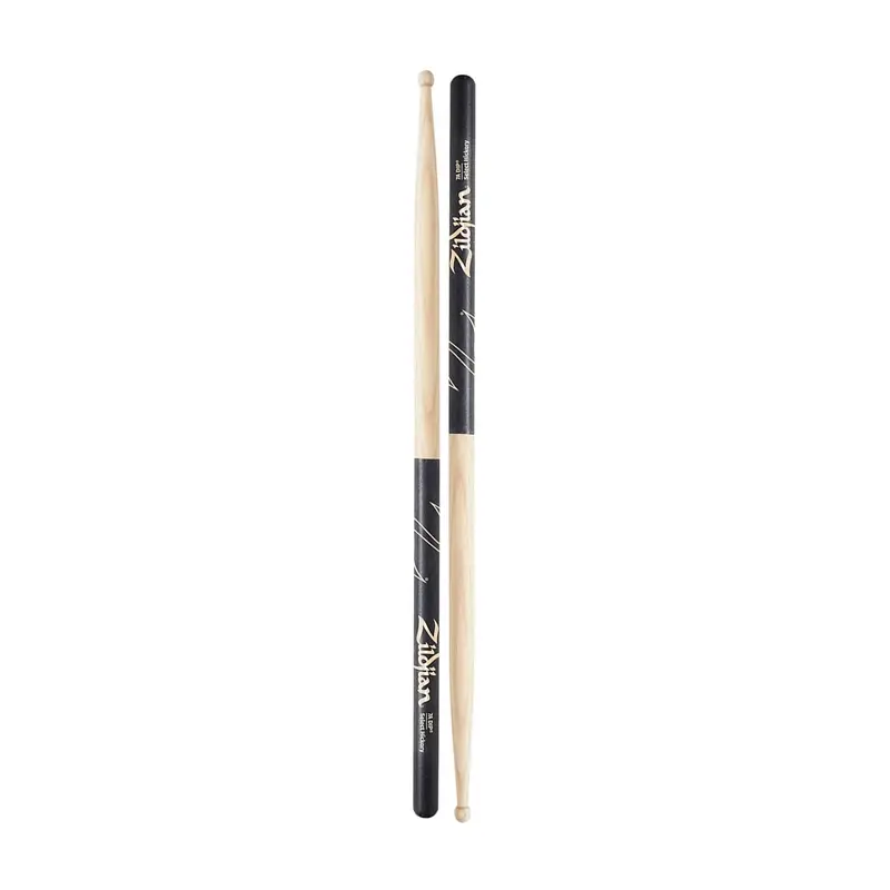 Zildjian Z7ad Dip Series 7A Black Drumsticks 1