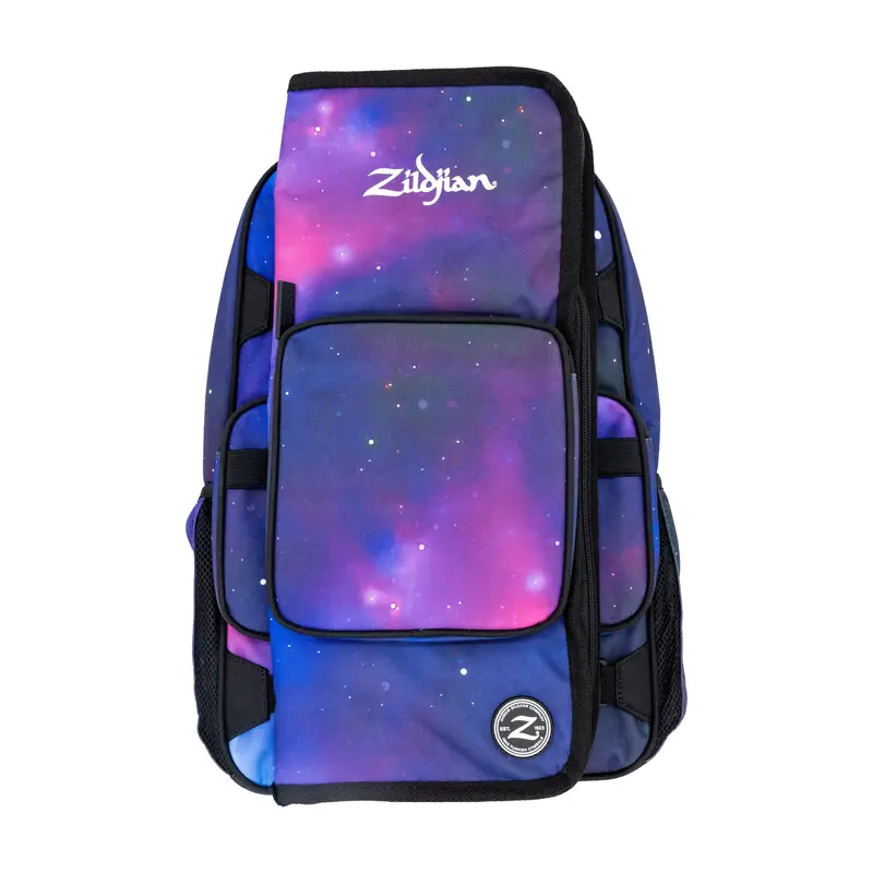 Zildjian Zxbp00302 Student Backpack And Stick Bag - Purple Galaxy 1