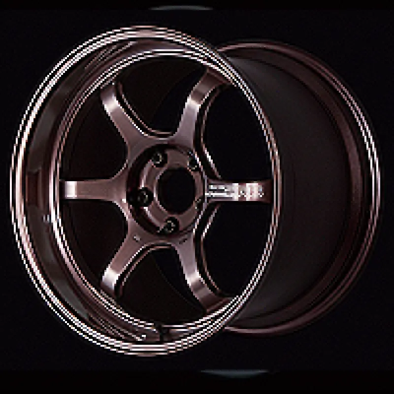 Advan R6 Racing Wheel – 18X11.0, +15 Offset, 5X114.3, Copper Bronze Finish 1