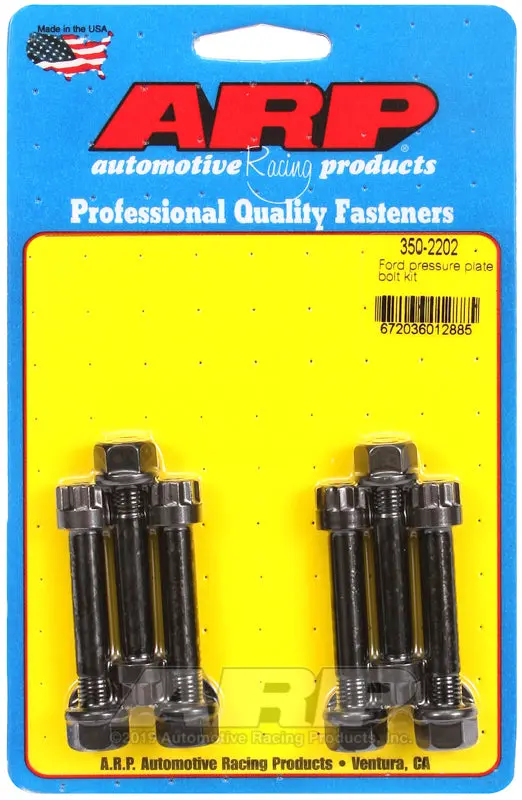 Arp Pressure Plate Bolt Kit For Ford Clutch Assemblies 1