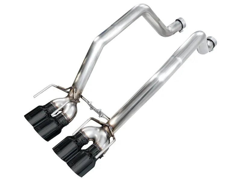 Awe Tuning Diamond Black Axle-Back Exhaust System For 2006–2013 Corvette C6 Z06/Zr1 1
