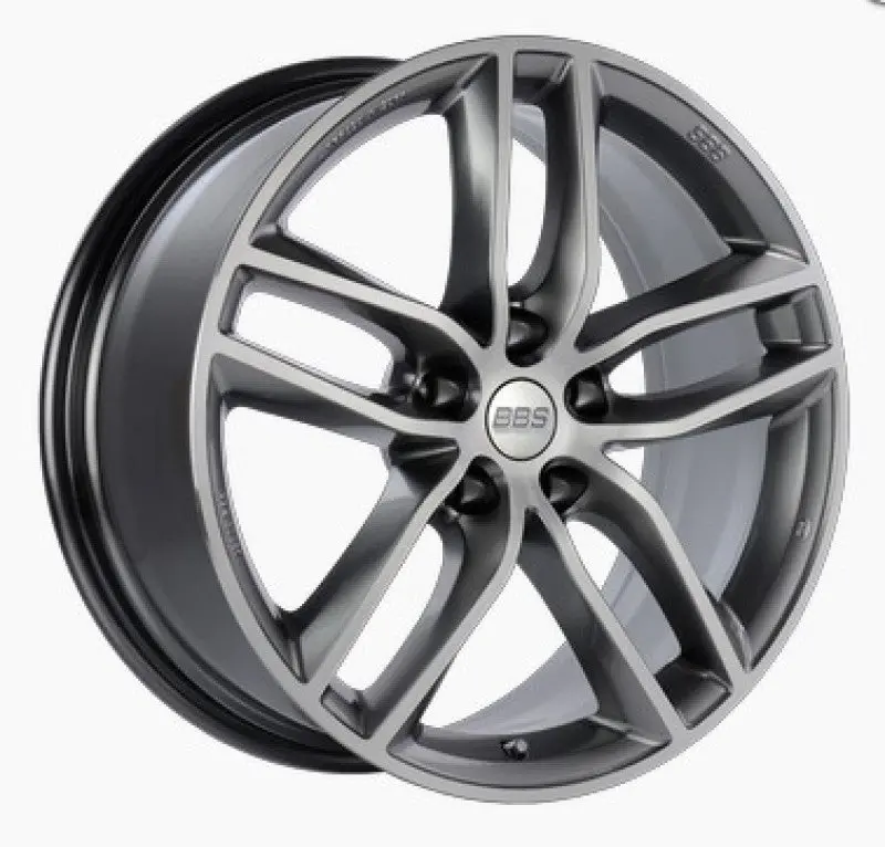 Bbs Sx 19X8.5 Inch Gloss Platinum Diamond-Cut Alloy Wheel — 5X108 Bolt Pattern, Et45 Offset, Requires Pfs/Clip Kit 1