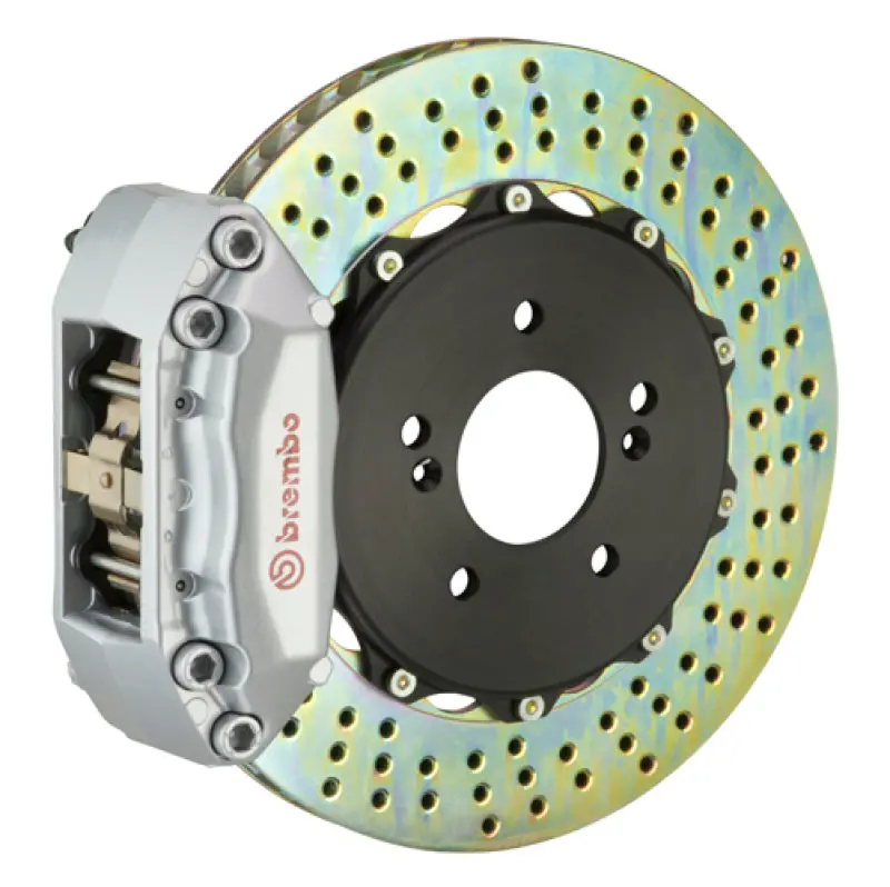 Brembo Gt Big Brake Kit For Porsche 928 S4/Gt (1987–1991) – Rear 4-Piston Calipers With Drilled 328X28Mm Two-Piece Rotors 1