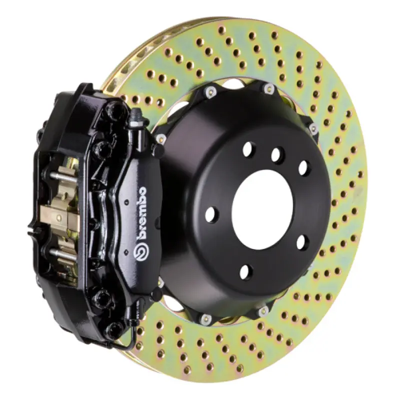 Brembo Gt Big Brake Kit – Front, 4-Piston Calipers & Drilled 345X28Mm Rotors For Honda Civic Si (2017–2020) 1