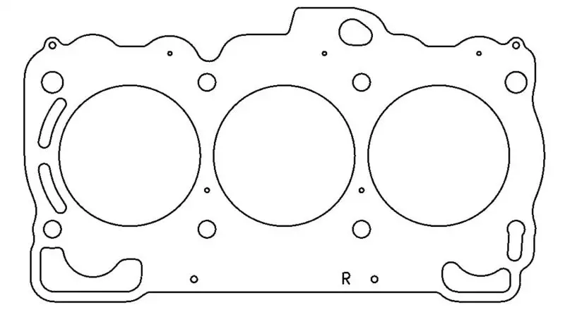 Cometic Mls Head Gasket – Subaru Ez30 Flat-Six 3.0L Engine, 90Mm Bore, .051" Thickness, Right-Side Specific 1