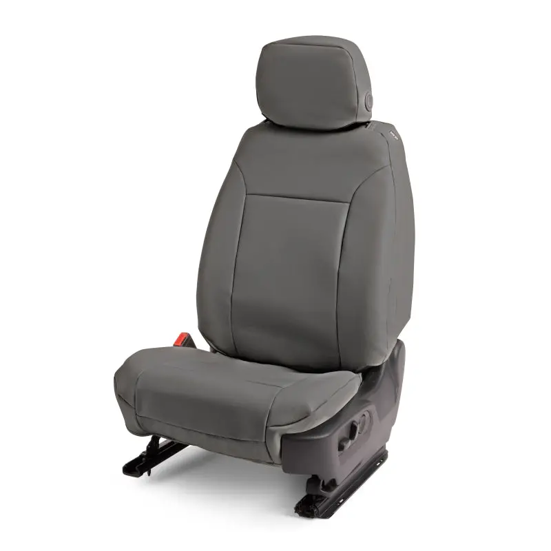 Covercraft 19-21 Chevrolet Silverado/ Leatherette Precisionfit Custom Front Row Seat Covers - Stone 1