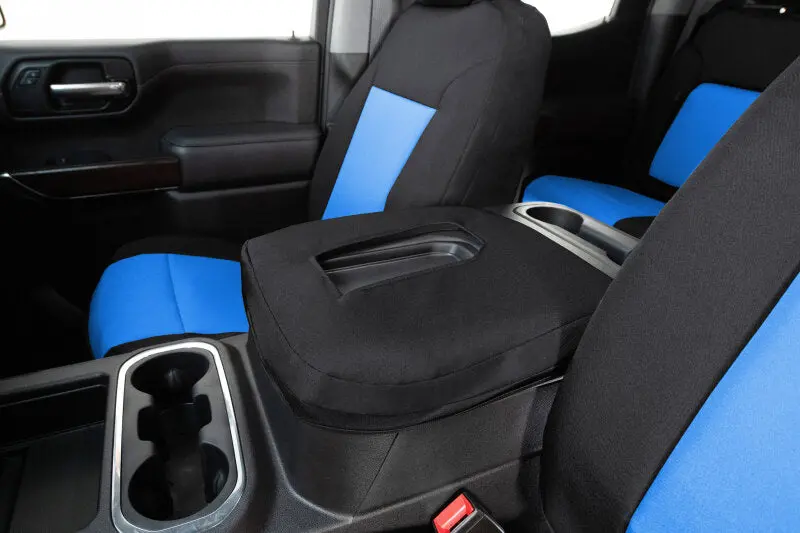 Covercraft Endura Precisionfit Seat Covers – Front Row, Blue/Black, Compatible With 2019–2024 Subaru Ascent 1