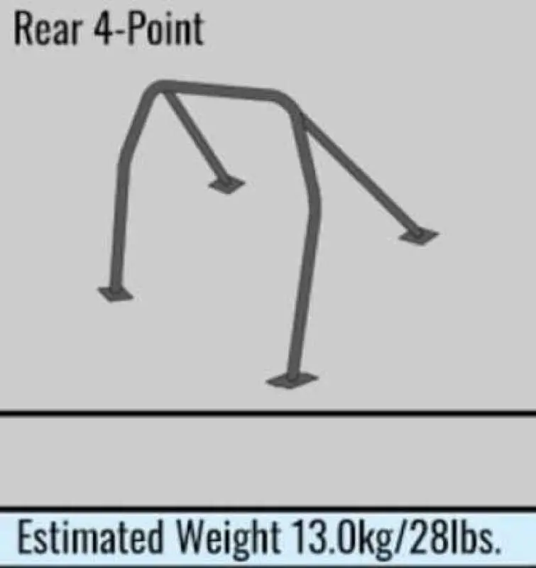 Cusco Steel 4-Point Front Roll Cage – Fia-Compliant Safety Structure For 2021 Acura Dc2 (Street Or Track Use, No Airbag Cancel Required) 1
