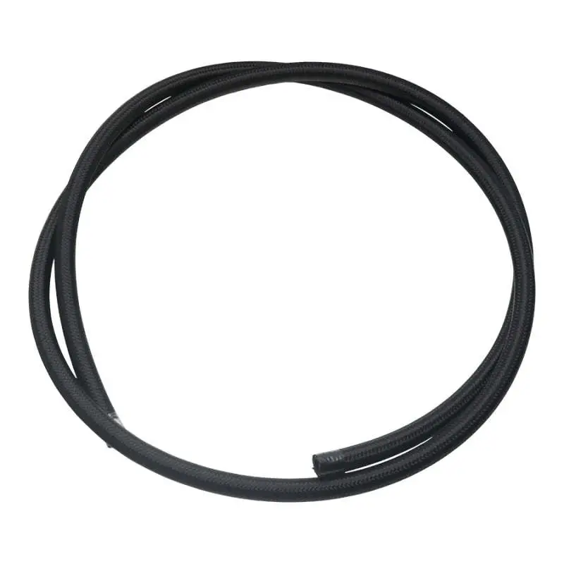 Deatschwerks 8An Black Nylon-Braided Cpe Fuel Line Hose – 6 Feet Long 1