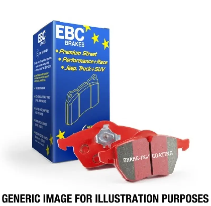 Ebc Redstuff Rear Brake Pads – Optimized For 2019+ Mercedes-Benz A220 Sedan (V177) 2.0L Turbo Engine 2