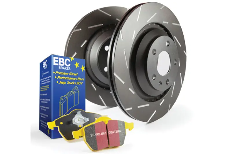 Ebc Yellowstuff S9 Brake Kit – High-Performance Pads And Usr Drilled & Slotted Rotors 2