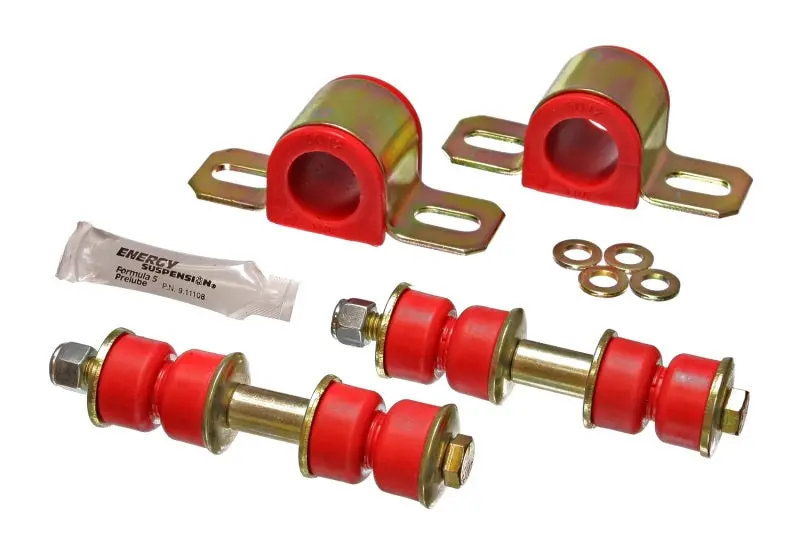 Energy Suspension Red Polyurethane Front Sway Bar Bushings For 1989–1995 Isuzu Amigo/Rodeo (1-1/8 Inch) 1