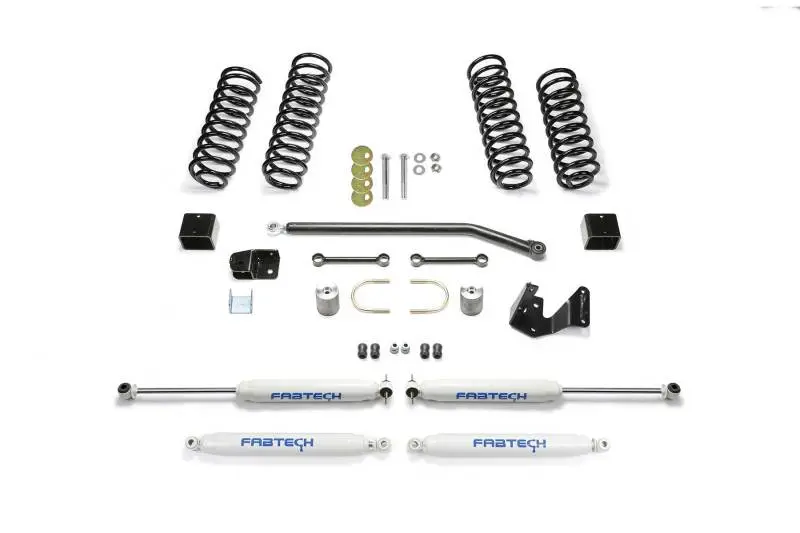 Fabtech Sport Ii 3-Inch Lift System With Performance Shocks For 2007–2018 Jeep Jk 2-Door 1