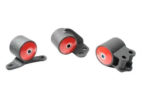 Innovative Motor Mounts For 1992–1996 Honda Prelude – F-Series/H-Series Black Steel With 75A Bushings 1