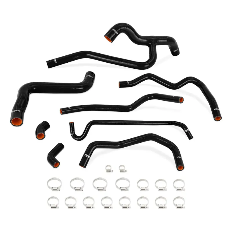 Mishimoto Silicone Radiator And Heater Hose Kit – Black, For 2005–2010 Ford Mustang V6 1