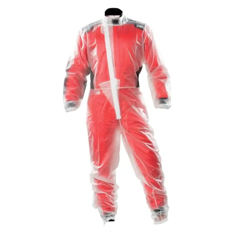 Omp Transparent Rain Overall For Kids – Size 120 Cm 1