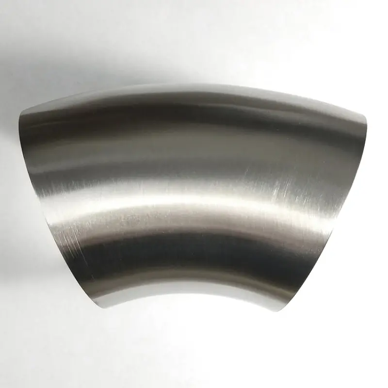 Stainless Bros 45° Mandrel Elbow – 304 Stainless Steel, 5" Diameter, 1D Radius 1
