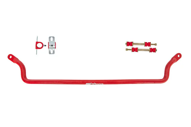 Umi Solid Front Sway Bar – 1-1/8" Diameter, Red Powder-Coated, Compatible With 1965–1970 Chevy B-Body Chassis 1
