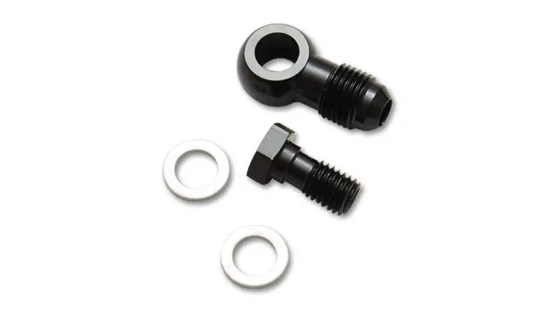 Vibrant Aluminum -3An Male Banjo Fitting — 12Mm × 1.5 Metric With Two Sealing Washers 2