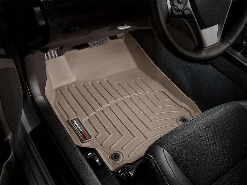 Weathertech Front Floorliner – Tan, Designed For 2015+ Mercedes-Benz C-Class Sedans (Automatic Transmission Only) 2