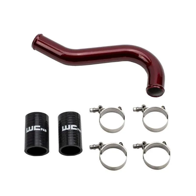 Wehrli Upper Coolant Pipe For 2006–2010 Chevrolet 6.6L Lbz/Lmm Duramax – Candy Teal Finish 1