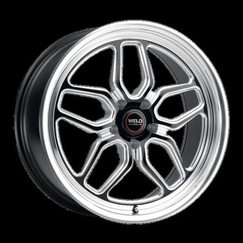 Weld Racing S107 Laguna 15X5 Gloss Black Wheel – 5X120.7Mm, +19Mm Offset, 3.75In Backspace, 78.1Mm Hub Bore 1