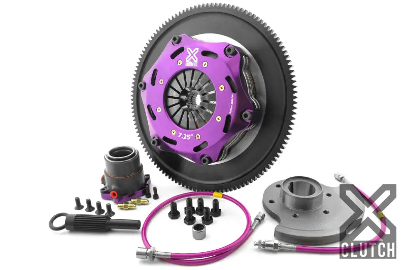 Xclutch Twin Solid Ceramic Clutch Kit For 1993–1995 Mazda Rx-7 Touring (1.3L, 7.25" Diameter) 1